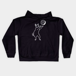 The volleyball pig Kids Hoodie